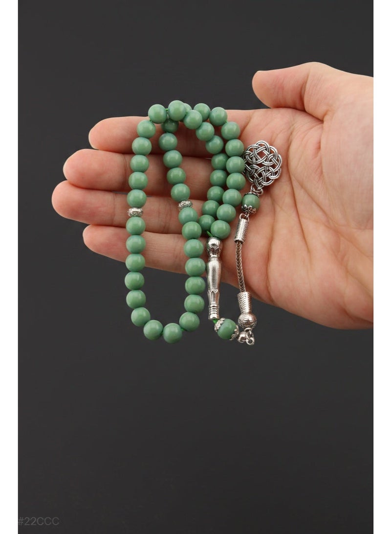 Kamins Collection Green Creamy / Agate / Prayer Bead - Image 4