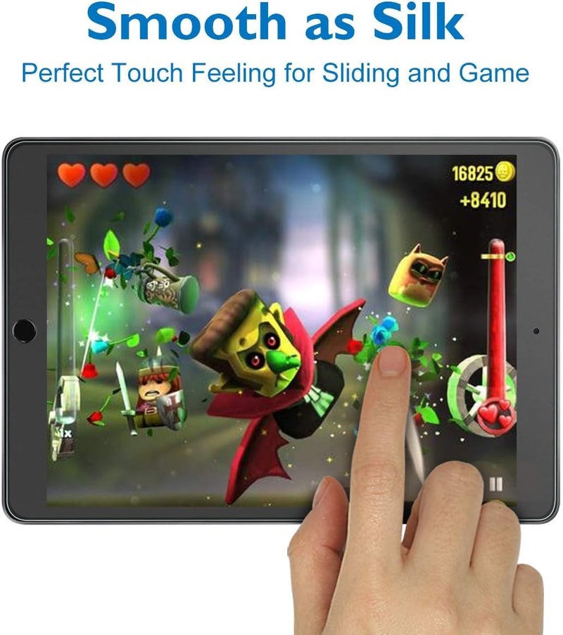 TECHSHIELD Tempered Glass Matte Screen Protector Compatible For Ipad 7Th/ 8Th/9Th Generation (10.2 Inches, 2021/2020/2019 Release) Transparent - Image 5