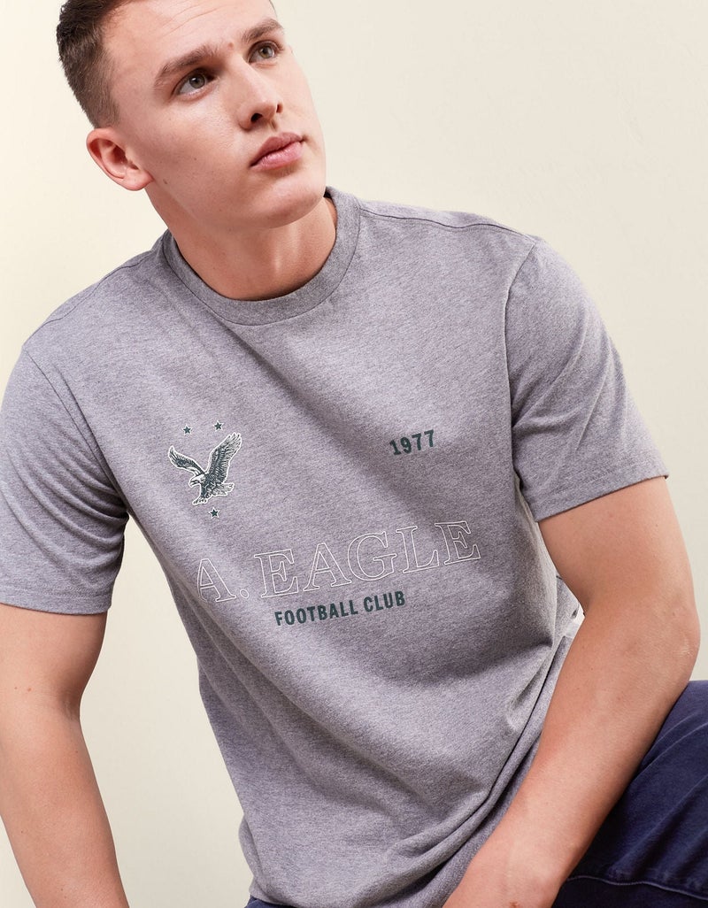 American Eagle AE Running Club Graphic T-Shirt - Image 2