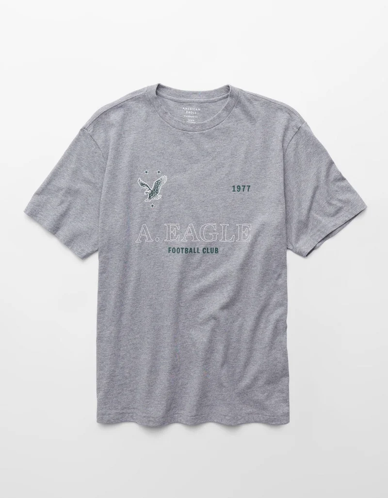 American Eagle  AE Running Club Graphic T-Shirt  | Best Price UAE