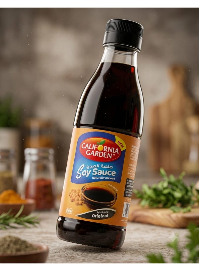 California Garden Soy Sauce, Original, Naturally Brewed, 295ml