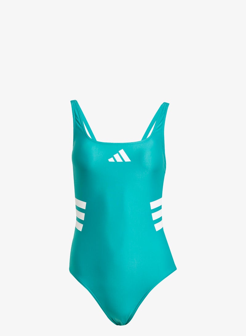 3-Stripes U-back Swimsuit