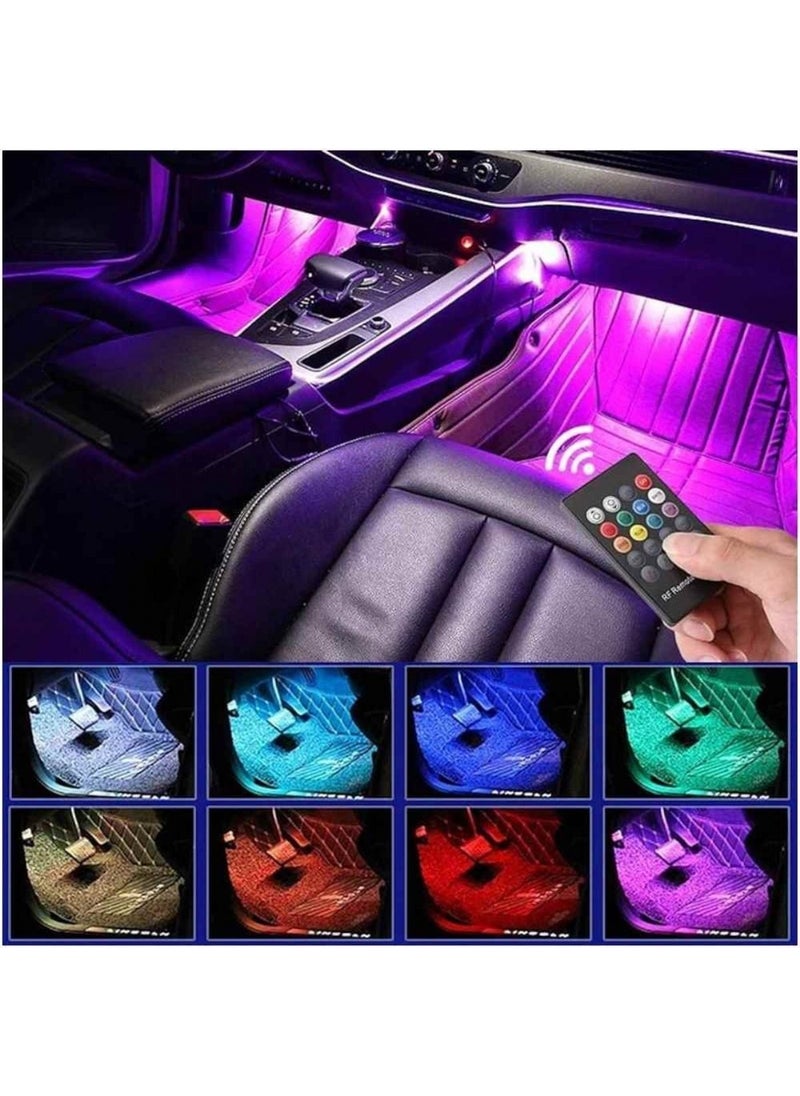 Tekstore 12 LED Underfoot LED Sound Sensitive RGB Controlled LED  - Image 3