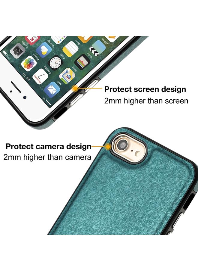 S-TOP Case For iPhone SE 2022 / 6 / 7 / 8 / SE 2020 Leather Texture Full Coverage Phone Case - Image 4
