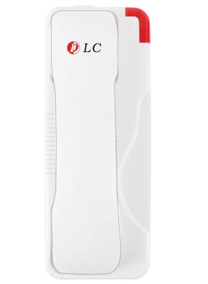 DLC Desktop and Wall Mountable Cord Landline Phone DLC-39098 White - Image 2
