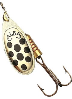 AlbaStar 202 Rems Swivel Fishing Spoon Yellow 4.5 gr ( No: 2 ) 