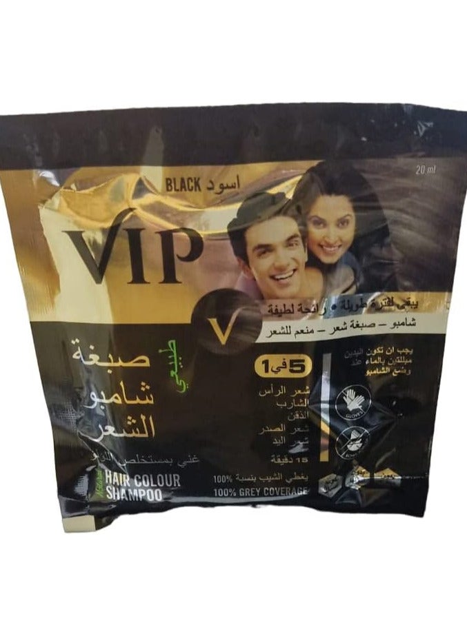 VIP Black hair coloring shampoo - Image 2