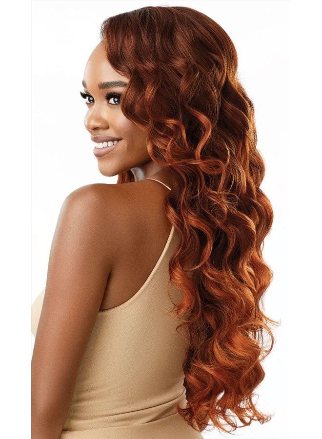 Outre HD Lace Front Wig Perfect Hairline Fully Hand-Tied 13X6 Lace Wig Charisma (1B) - Image 2