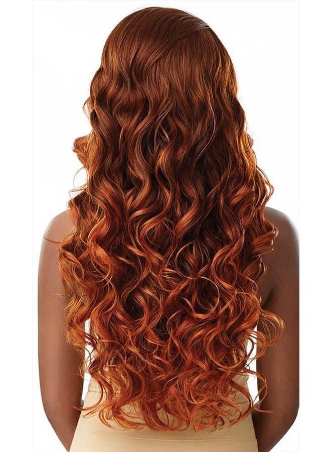 Outre HD Lace Front Wig Perfect Hairline Fully Hand-Tied 13X6 Lace Wig Charisma (1B) - Image 5