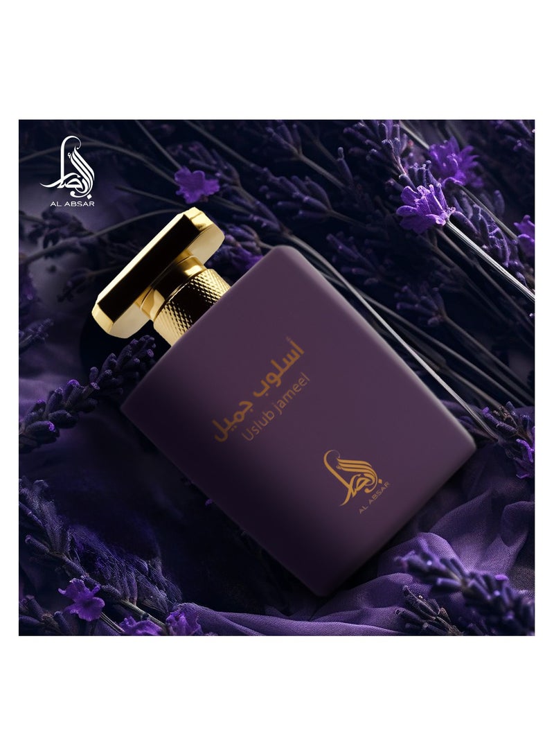 AL ABSAR USLUB JAMEEL 100ML  - EDP - For Him - Image 3