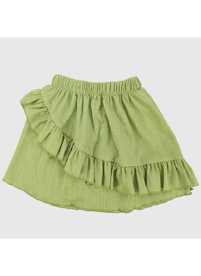 playmore Green Ruffled Skirt  - Image 3