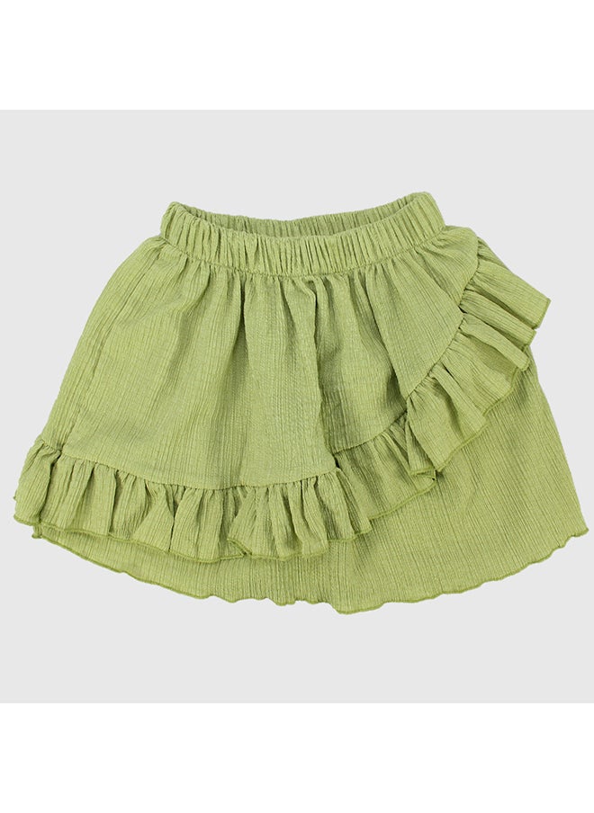playmore Green Ruffled Skirt  - Image 2