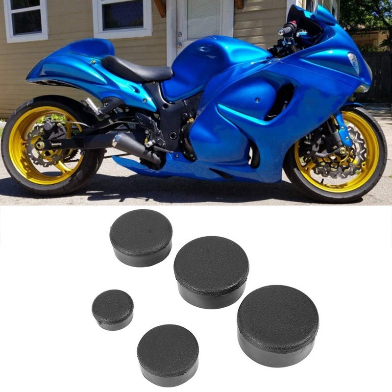 Suuonee Motorcycle Frame Hole Cover 5PCS for 1300 GSX1300R -2015, Rubber Plugs, Fit, Proof, Easy Installation - Image 3