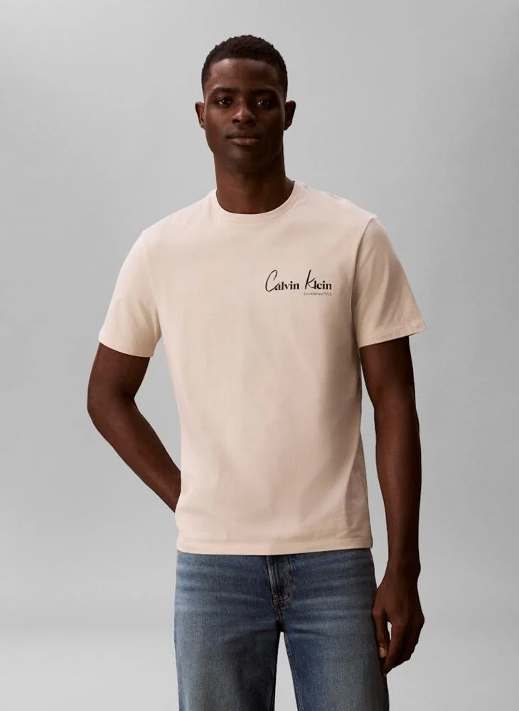 Graphic Crew Neck T-Shirt