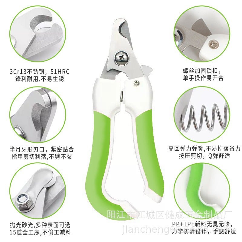 Manufacturer Pet Large Nail Clippers Cleaning Supplies Nail Clippers With Logo Printing For Dog Pet Grooming - Image 5