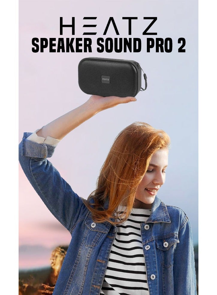 HEATZ Speaker Sound Pro Portable Bluetooth Speaker Compact