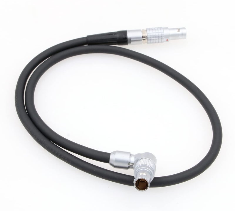 ZBLZGP Power Cable for Titla Nucleus M from ARRI RED Camera Rotatable 2 Pin Male Right Angle to Nucleus M 7 Pin - Image 2