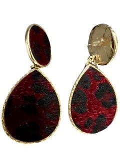 VENTIUP Fashion Ladies Earrings Red Black  - Image 2