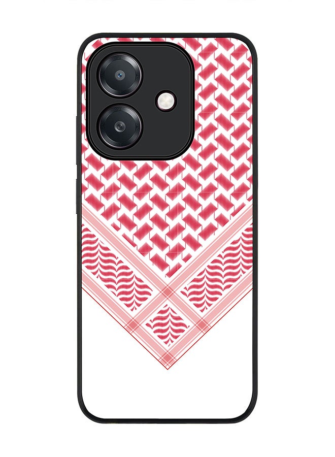 Stylizedd For Oppo A5i Case,Slim fit Camera Protection, Shockproof Thin Phone cover  - Victory Shemag (Red)