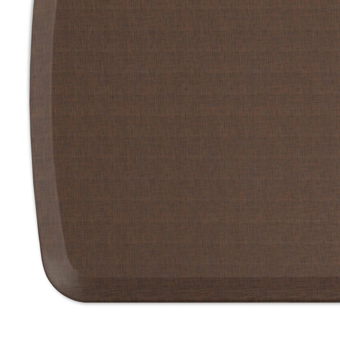 ELITE PREMIER GEL FOAM CUSHIONED ANTIFATIGUE KITCHEN FLOOR COMFORT MAT PADDED STAINRESISTANT WATERPROOF NONSLIP COMFORT PADDED DESKOFFICE MAT 20 X 48 LINEN TRUFFLE