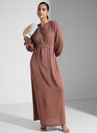 Embellished Belted Jalabiya - pzsku/Z0560490CA9635054758CZ/45/1746747653/8fb8d874-7519-46d9-9697-207b6ca2d5c6