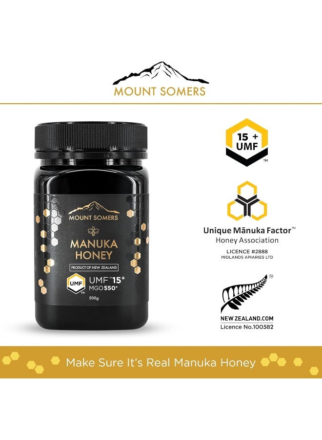 Mount Somers Premium Manuka Honey UMF 15+ - Image 3