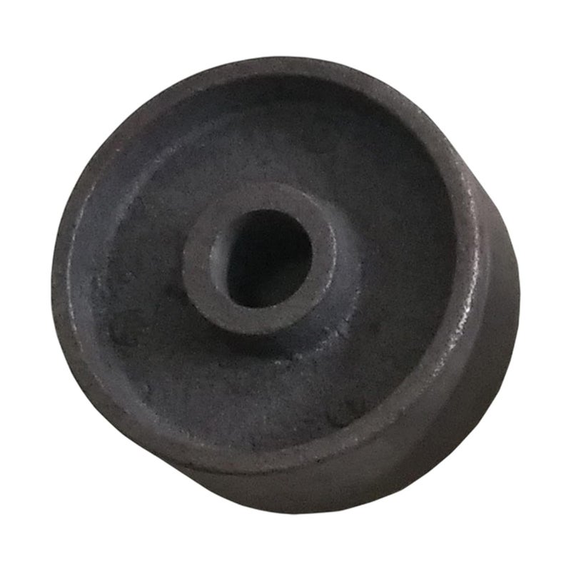 Gralara Front Wheel Replacement Metal Caster with 20mm Hole for 3T Horizontal Floor Jacks Accessory, 80mm - Image 1