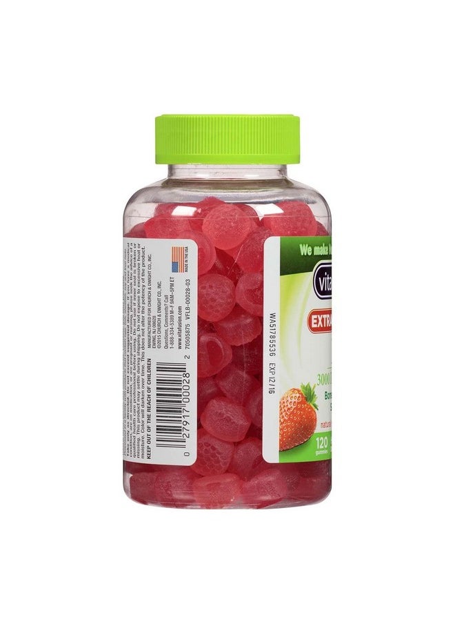 Vitafusion - Extra Strength D3 Gummies Natural Strawberry 120 Ea (Pack Of 2) - Image 1