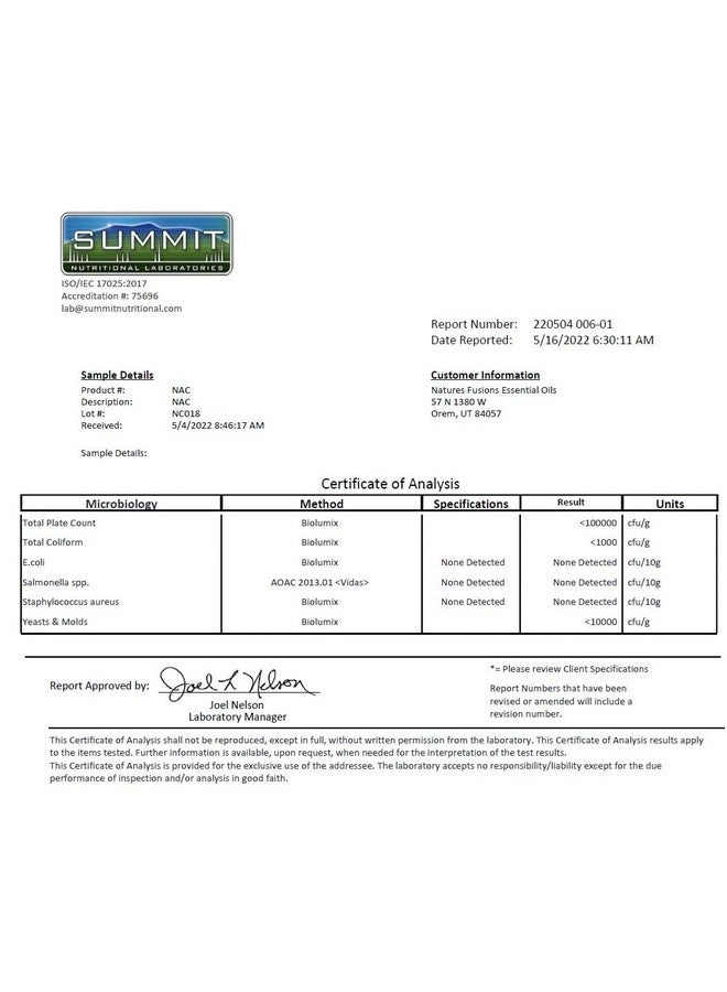 Nature'S Fusions Nac Supplement Nacetyl Cysteine (2 Pack) Nac 600 Mg Anti Aging Supplement Antioxidant Supplement Liver And Lung Support Boost Glutathione N Acetyl Cysteine (120 Capsules) - Image 5