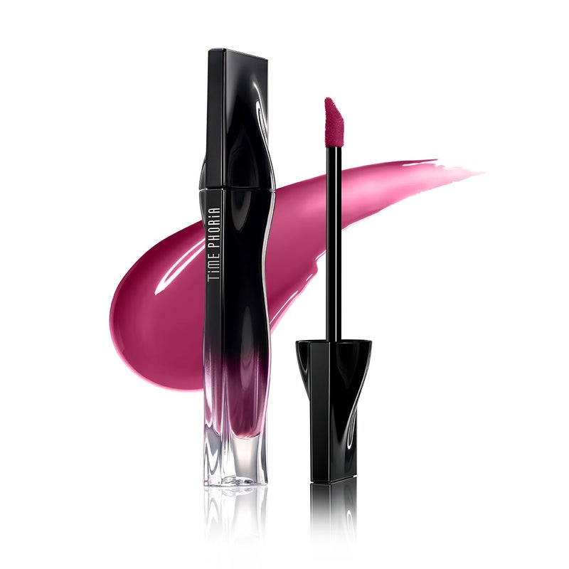 TIMEPHORIA Stellar Dust Lip Stain 05 Electra, Transfer-Proof & Smudge-Proof Lip Gloss, Edgy Purple Tinted Glossy Finish, High-Pigment Vibrant Color, Hydrating Lightweight Long-Lasting Lip Makeup - Image 1