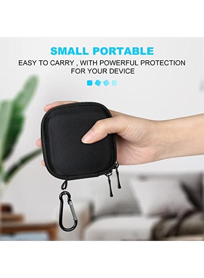 Lacdo Hard Drive Carrying Case For Crucial X9 Pro Crucial X10 Pro Portable Ssd Usb A Adapter 1Tb 2Tb 4Tb Usb 3.2 External Solid State Drives Shockproof Water Repellent Storage Travel Bag Black Plus Black  - Image 4
