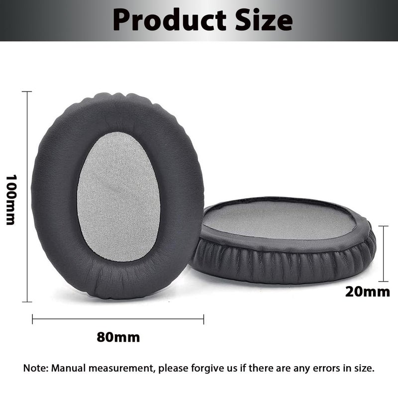 Adhiper WH-CH710N Replacement Ear Pads Cushions,Ear Pads for Sony WH-CH700N, WH-CH710N, WH-CH720N Headphones, Ear Pads Cushions for Sony MDR-10R, MDR-ZX770, MDR-ZX780 (Titanium Gray)  - Image 4
