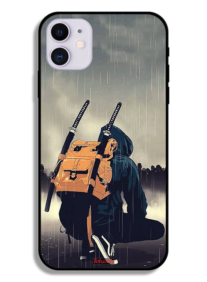 Tolwak Apple iPhone 12 Protective Case Sword Samurai Digital Art  - Image 2