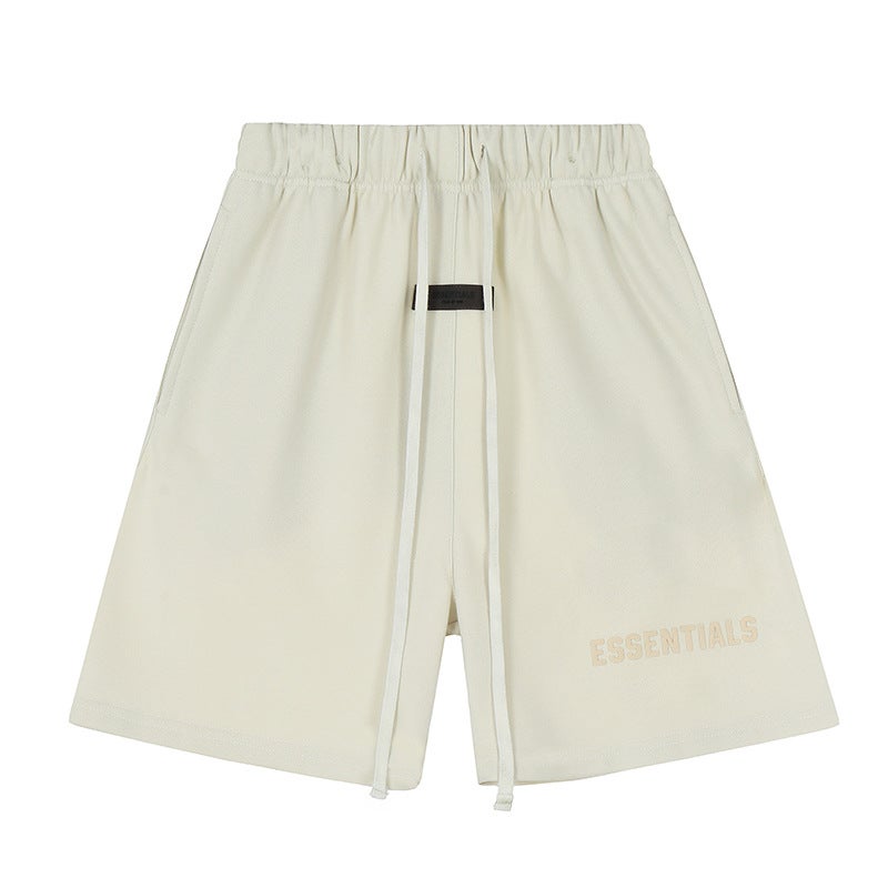 Season 8 Essentials Fear Of God Flocking Shorts High Street Casual Loose Pants - Image 3