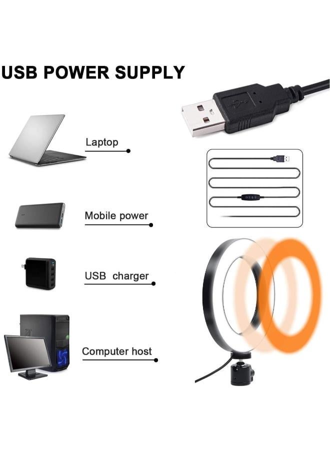 Desk Ring Light with Swivel Clamp Arm - Image 2