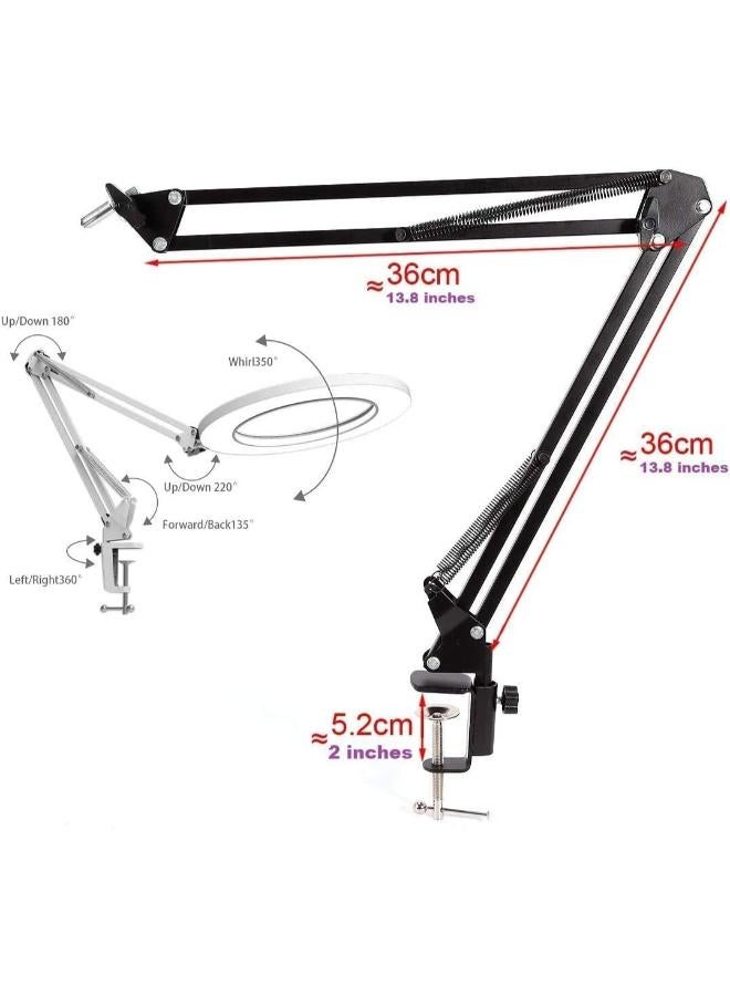 Desk Ring Light with Swivel Clamp Arm - Image 4