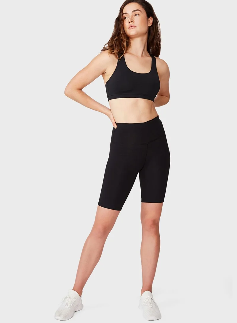 Cotton On Highwaisted Mid Length Bike Shorts
