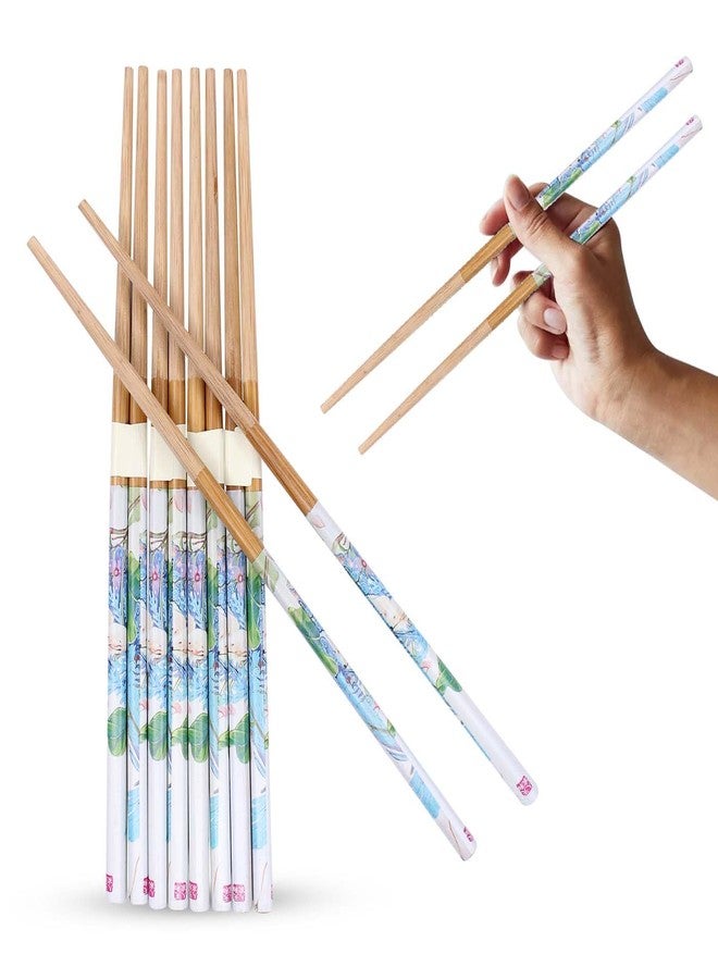 Baal Reusable Chopsticks | Eating Non-Slip Chopstick | Beginners Chopsticks, Dishwasher Safe for Sushi, Noodles, Fried Rice (M 4) - Image 1