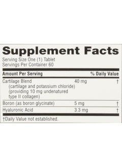 Schiff Move Free Ultra Type Ii Collagen Hyaluronic Acid Boron Triple Action Tablets (60 Ct)  - Image 4