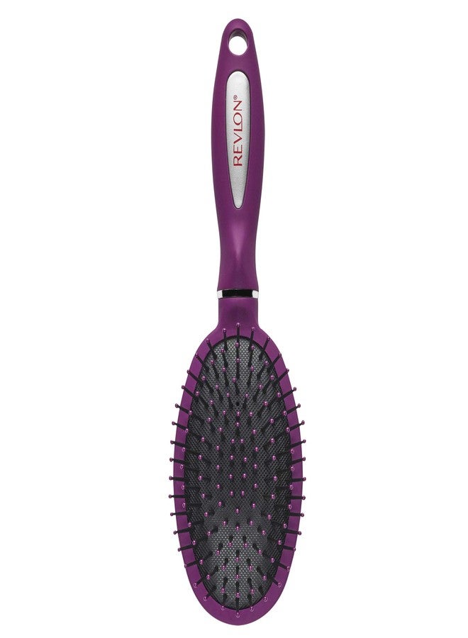Revlon Detangle & Smooth Berry Cushion Hair Brush - Image 2