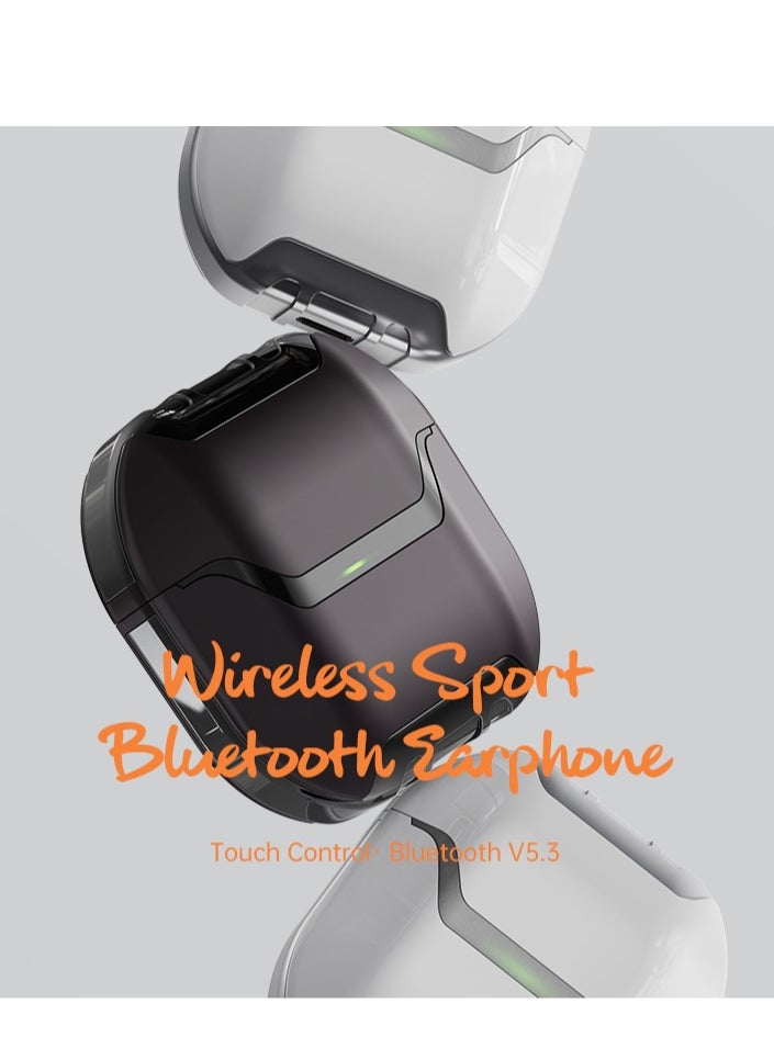 fingertime - S6 Bass-Enhanced Gaming Wireless Sport In-Ear TWS Bluetooth Earphones - Image 1