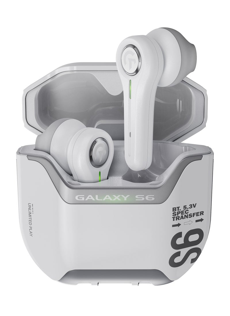 fingertime - S6 Bass-Enhanced Gaming Wireless Sport In-Ear TWS Bluetooth Earphones - Image 1