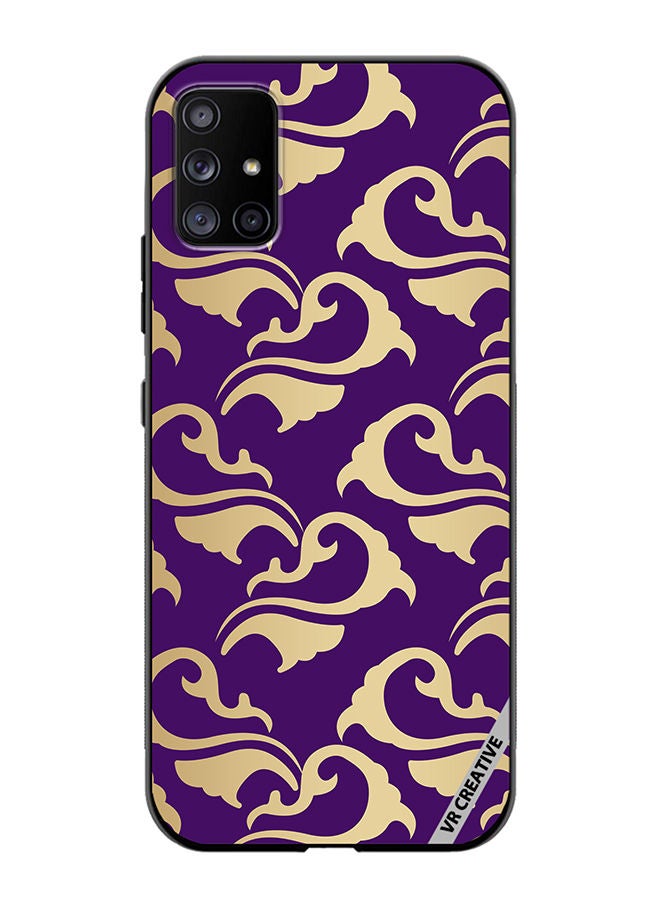 VR CREATIVE Protective Case Cover For Samsung Galaxy A71 5G Asian Icon Design Multicolour - Image 1