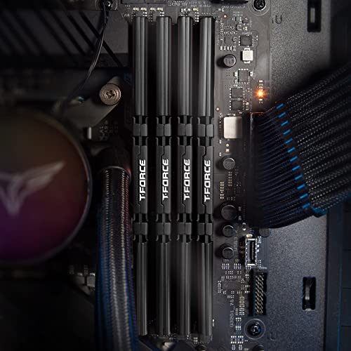 TEAMGROUP T-Force Vulcan Z DDR4 16GB كيت (2x8GB) 3200MHz (PC4-25600) CL16 وحدة ذاكرة سطح المكتب رام سوداء TLZBD416G3200HC16FDC01 - Image 3