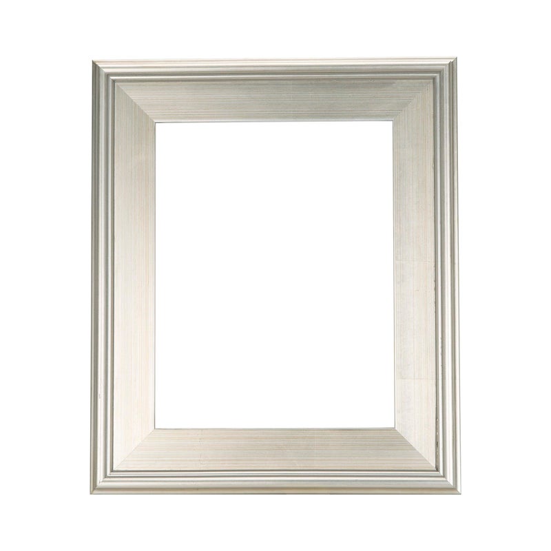 Creative Mark Plein Air Wooden Picture Frame  11X14 Silver  Professional Single Frame for Art Panels Stretched Canvas Pictures and More glass and backing not included - Image 1