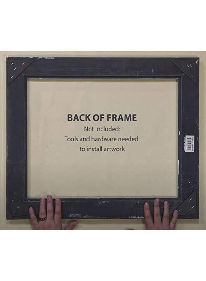 Creative Mark Plein Air Wooden Picture Frame  11X14 Silver  Professional Single Frame for Art Panels Stretched Canvas Pictures and More glass and backing not included - Image 2