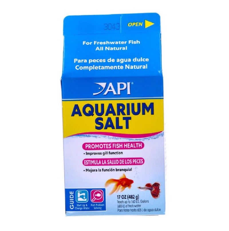 API AQUARIUM SALT Freshwater Aquarium Salt 17-Ounce Box - Image 1