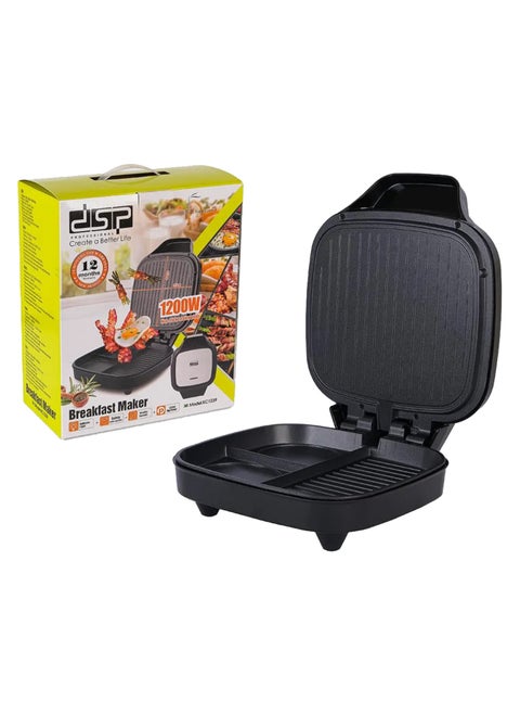DSP Breakfast Maker 3 to 1 | 1200W | Overheating Protection | Model KC1239