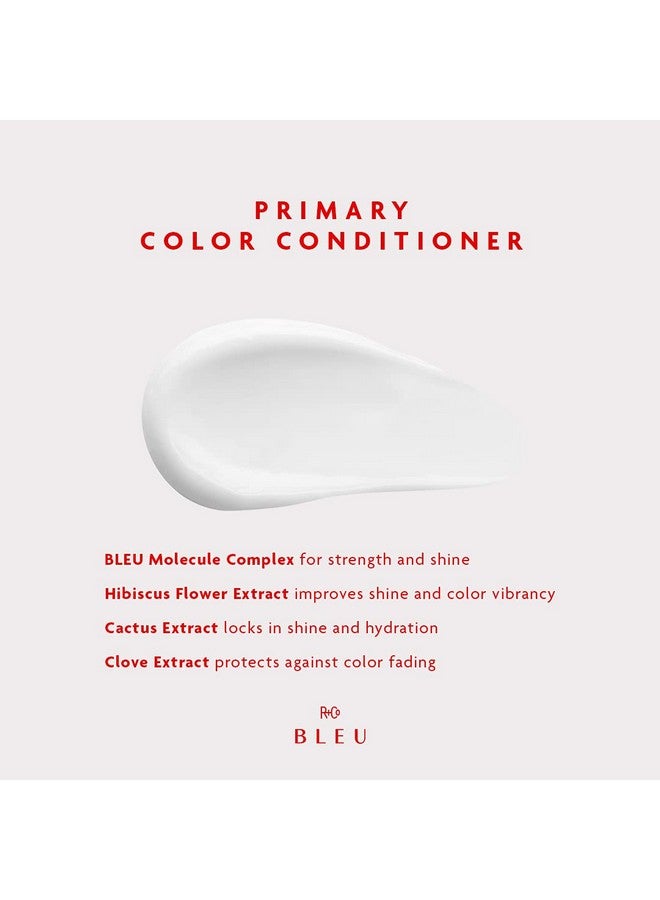 R+Co Bleu Primary Color Conditioner ; Fights Color Fade + Strengthens Hair + Deeply Hydrates ; Vegan Sustainable + Crueltyfree ; 6.8 Oz - Image 4