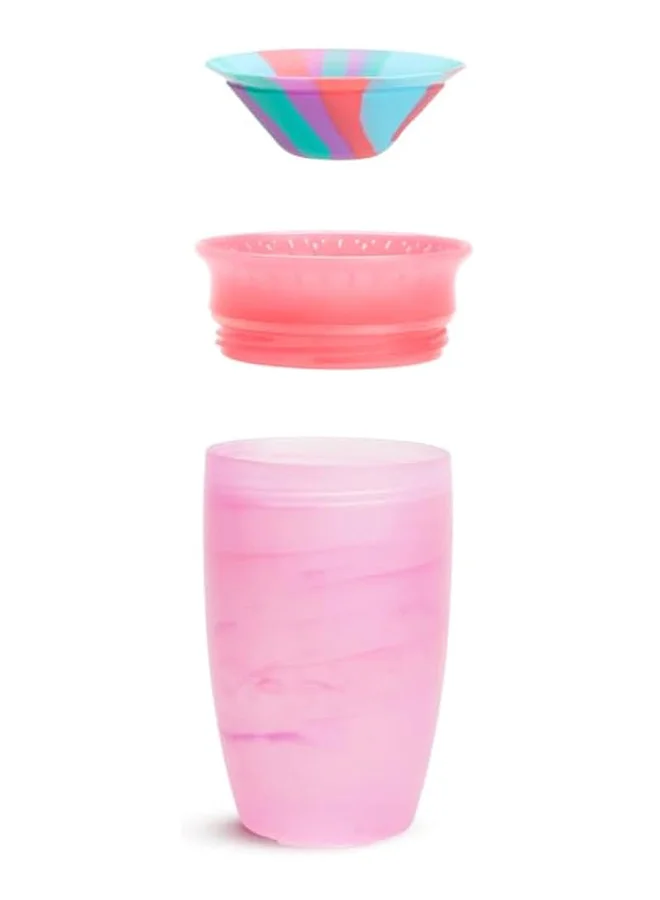 مونشكين 360° Tropical Swirl Sippy Cup 10Oz, 12 Months And Above